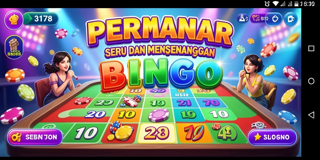 Tangkapan layar gameplay 3178 dengan suasana Bingo yang seru.