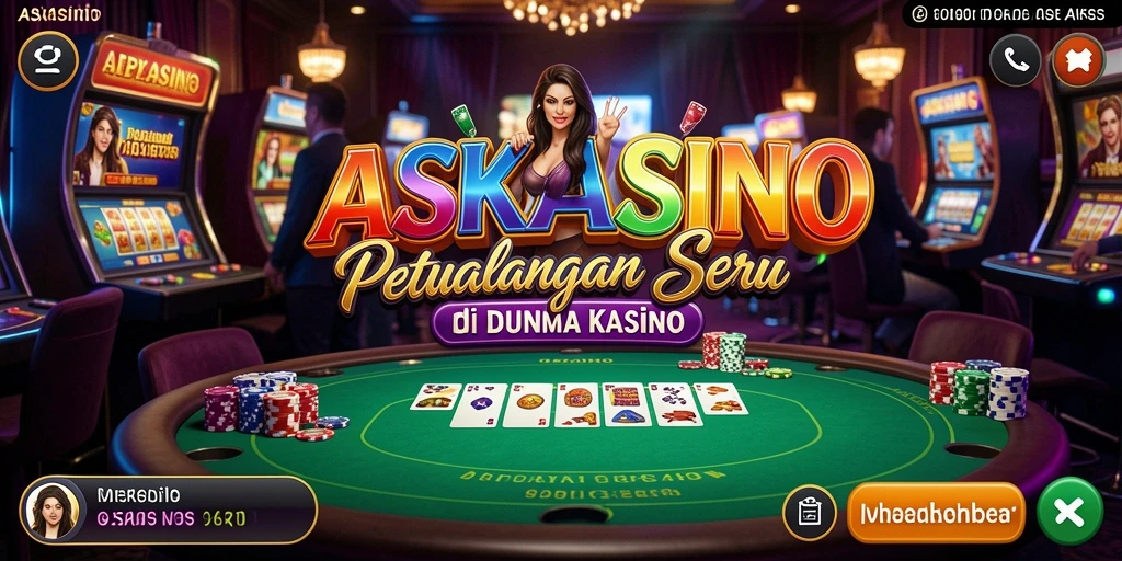 Menampilkan gameplay mendebarkan dalam dunia Kasino.