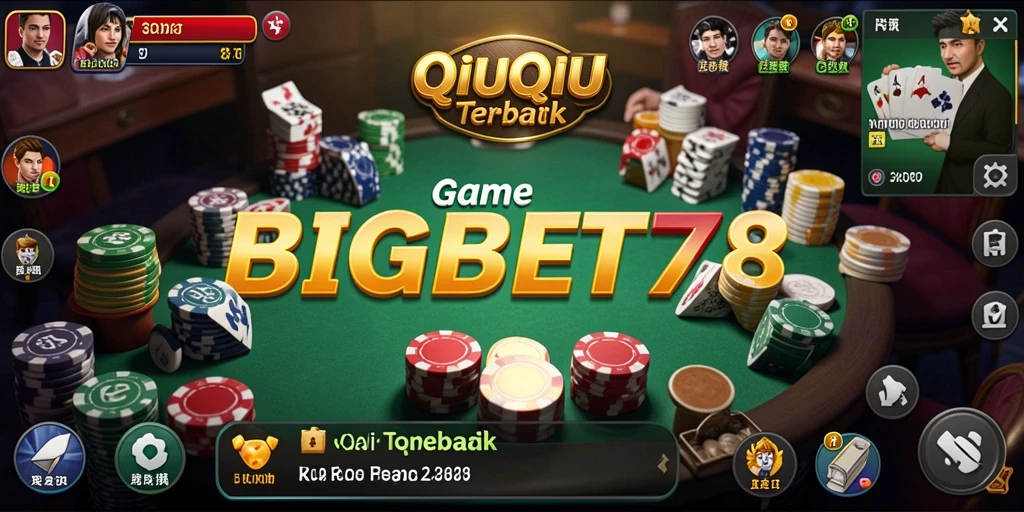 Tampilan menarik dari gameplay QiuQiu di BIGBET78.