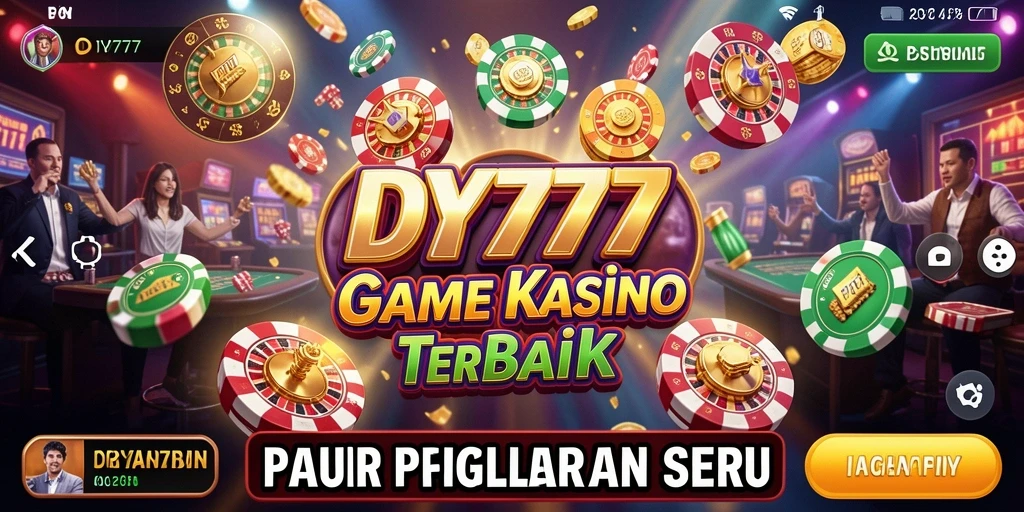 Tampilan gameplay Kasino yang mengasyikkan di DY777.