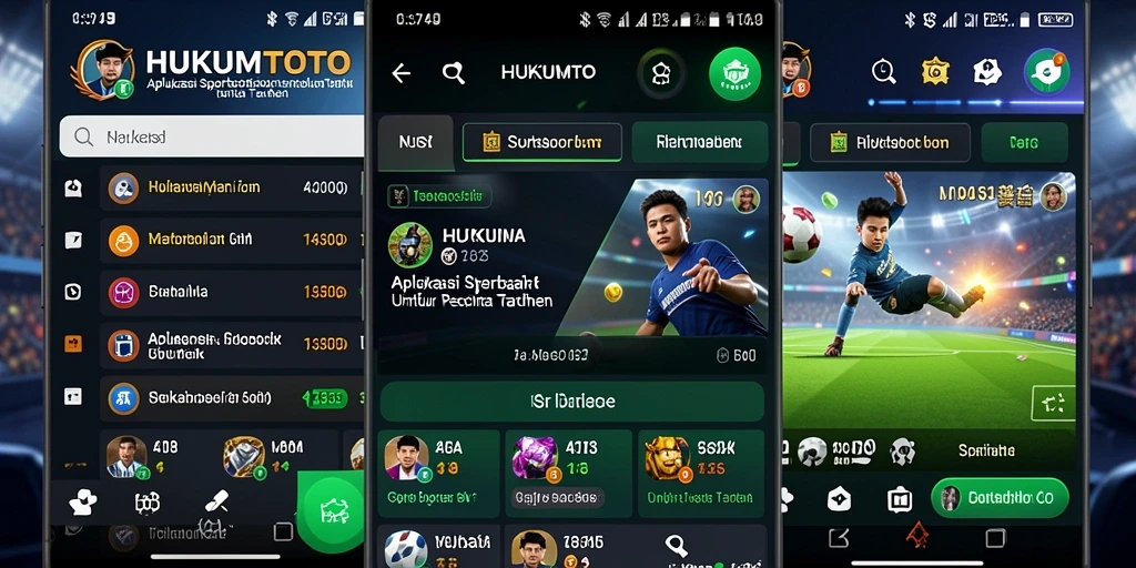 Screenshot HUKUMTOTO menampilkan antarmuka taruhan yang menarik.
