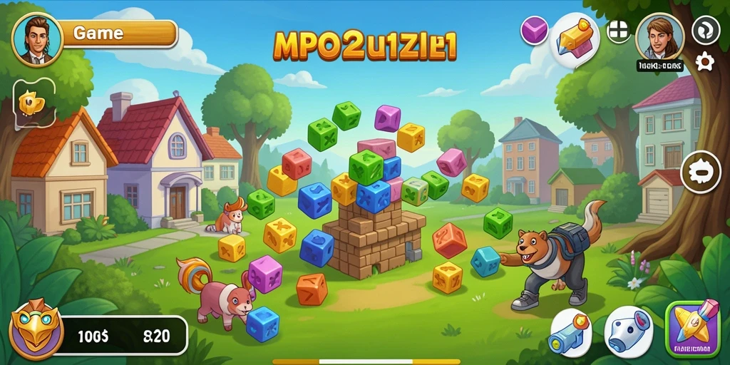 Tampilan gameplay MPO2121 yang menantang dan seru.