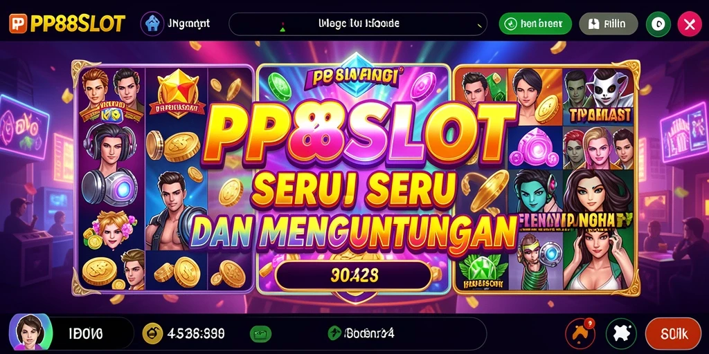 Tampilan menarik dan gameplay seru dari PP88SLOT.