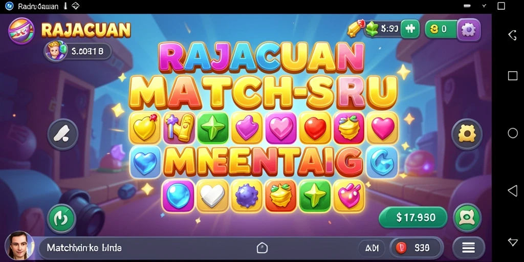 Tampilan gameplay menawan dari RAJACUAN yang memukau.