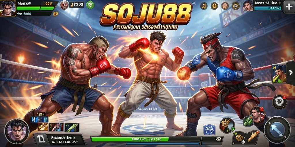 Tampak seru dalam pertarungan intens di SOJU88.