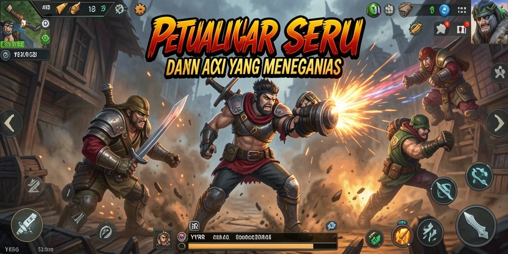 Gameplay YYRR yang seru dengan aksi mendebarkan dan grafis luar biasa.